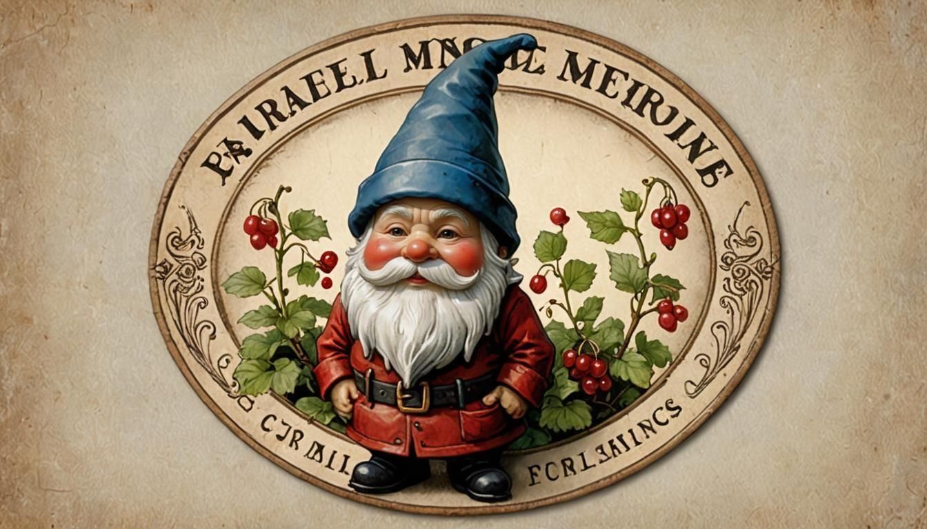 Leather-Clad Gnome with Jelly Jar