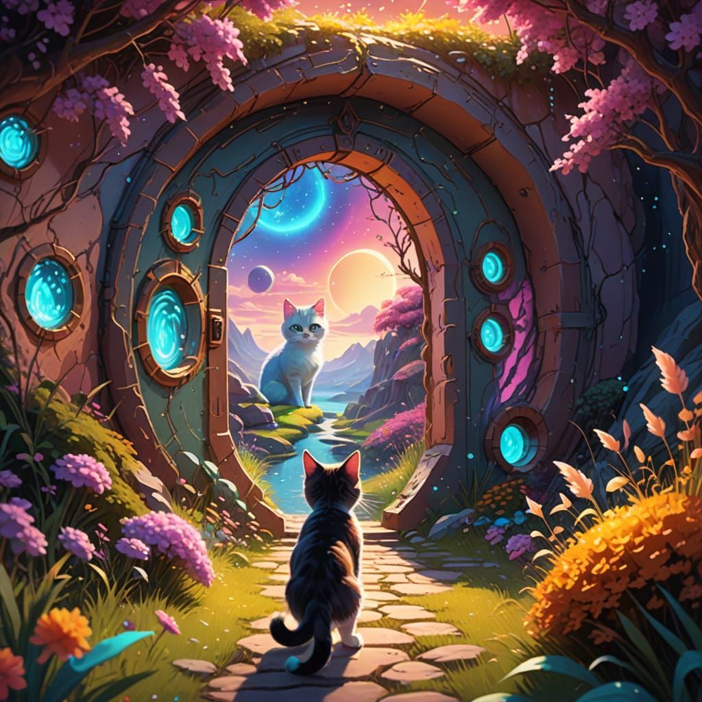 Stepping Through a Portal to Kitty Land