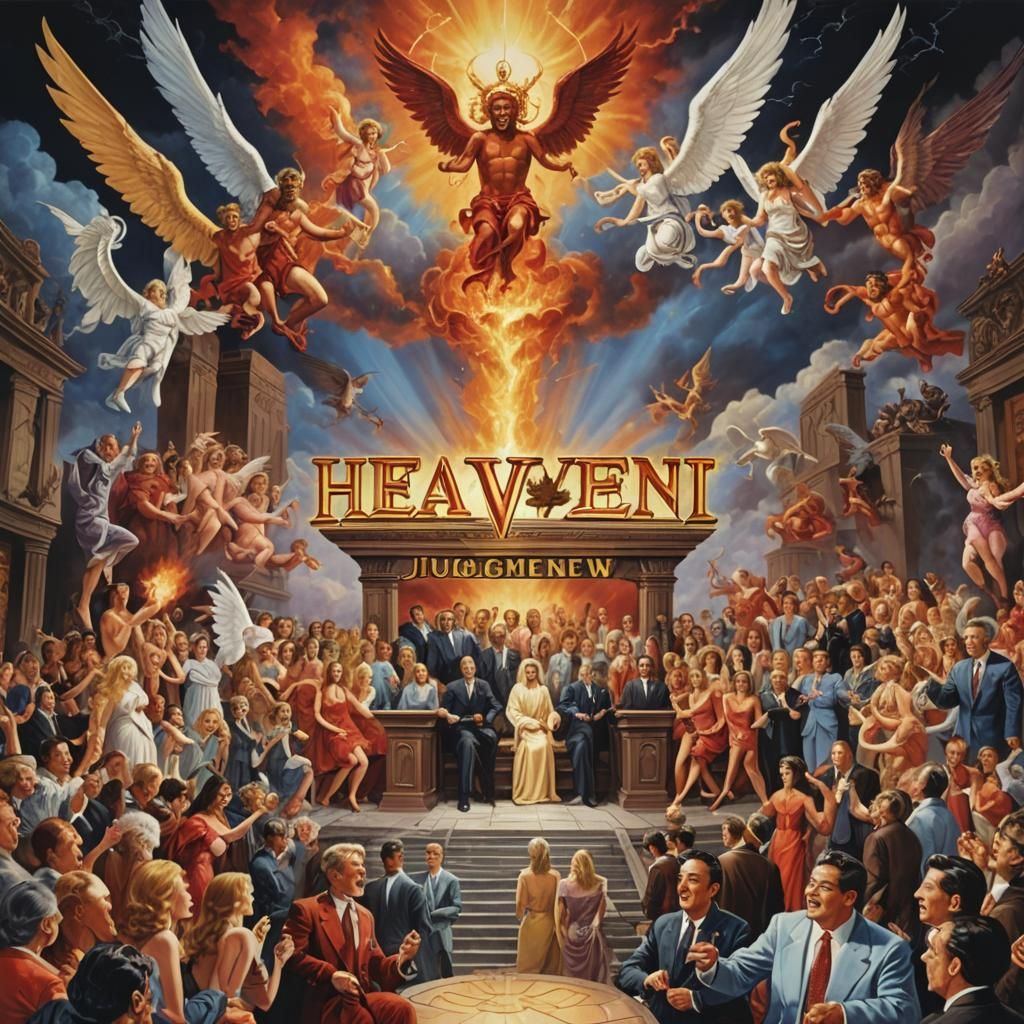 Heaven and Hell Game Show: A Judgment Day Spectacle