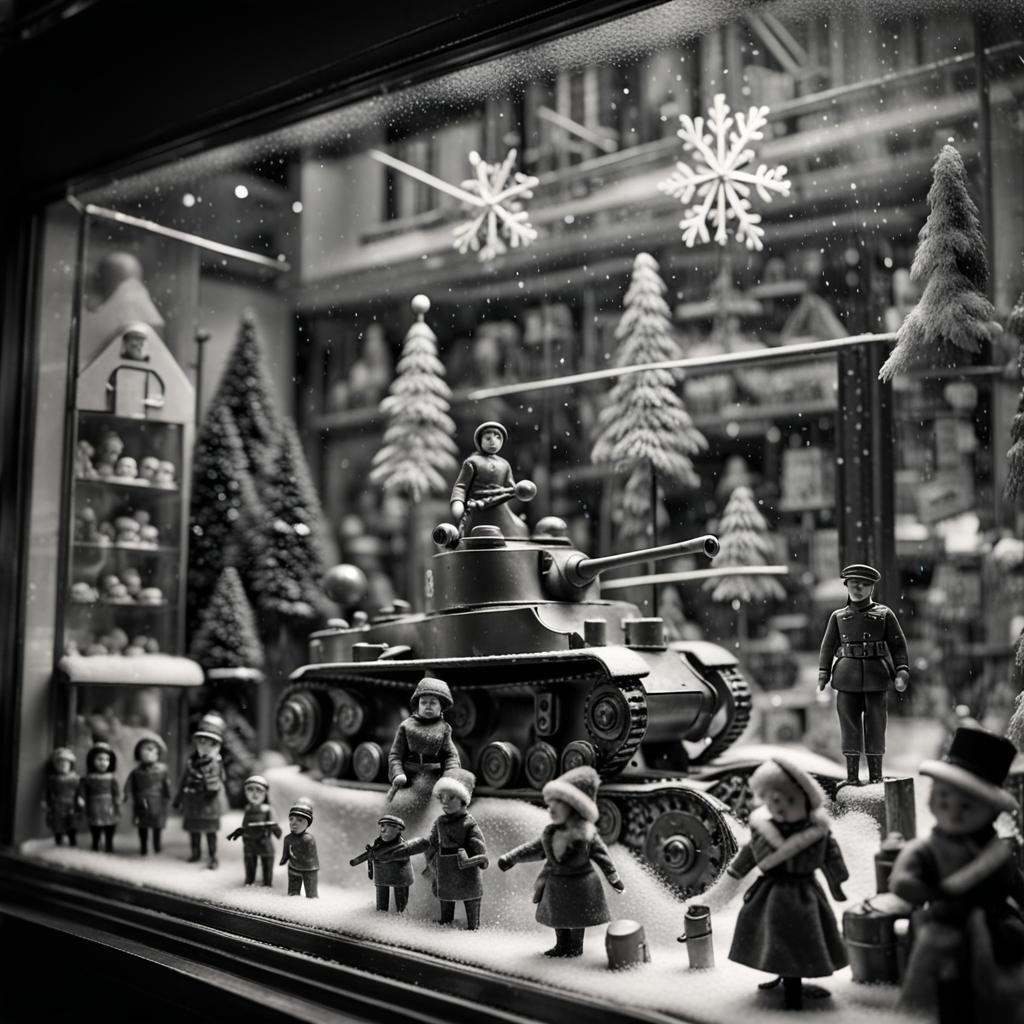 Toy shop in 1939 Berlin