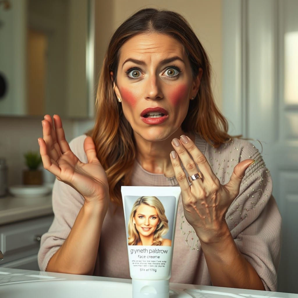 Gwyneth Paltrow's Facial Cream Fiasco