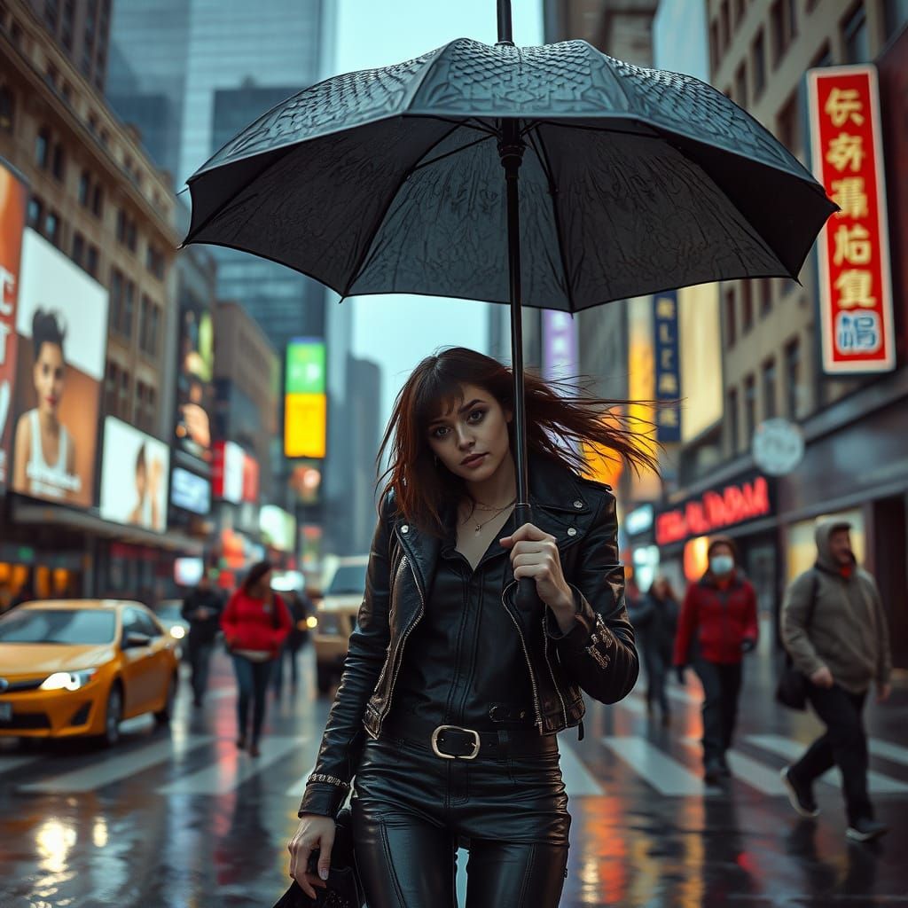 Hyperphotorealistic Portrait of Death from Vertigo Comics in...