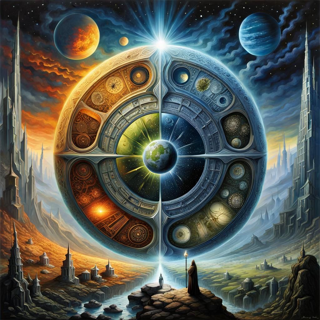 Old Druid: A Digital Artwork Masterpiece