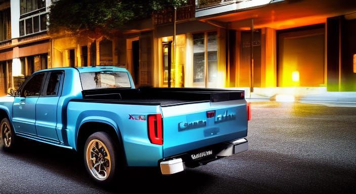 Hyperrealistic Cinematic Masterpiece: Dramatic Truck Scene