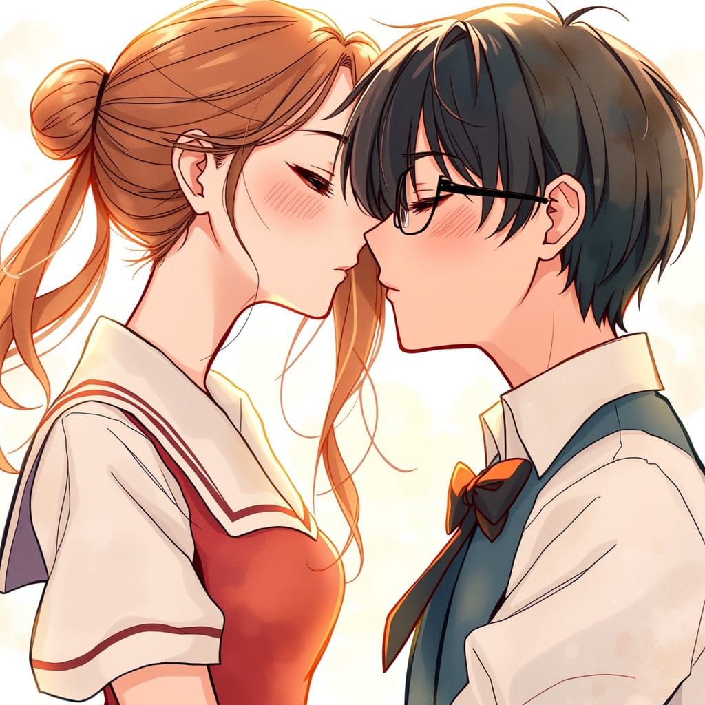 Whispered Promise in Golden Light