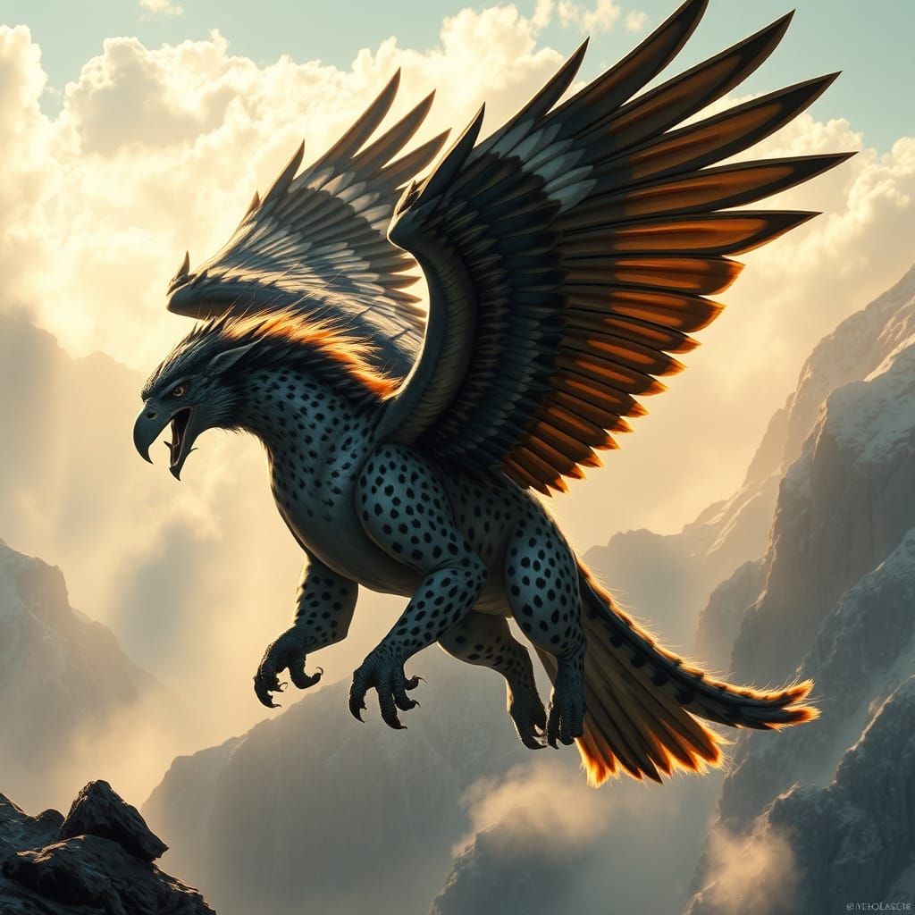 A Northern Spotted Hippogriff