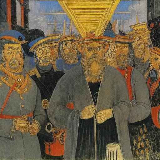 Armored Cars and Anime Girls on Nevsky in Sci-Fi Style