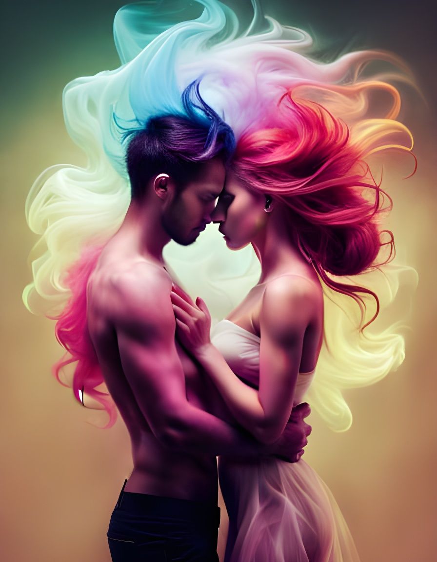 Ethereal Couple in Love: Analog Film Photography