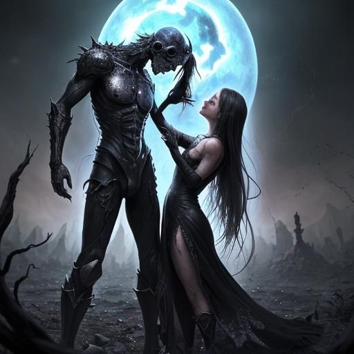 Eternal Embrace: Life, Death, and Duality