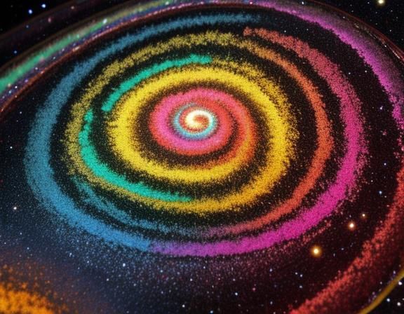 Abstract AI Interpretation of a Random Text Prompt