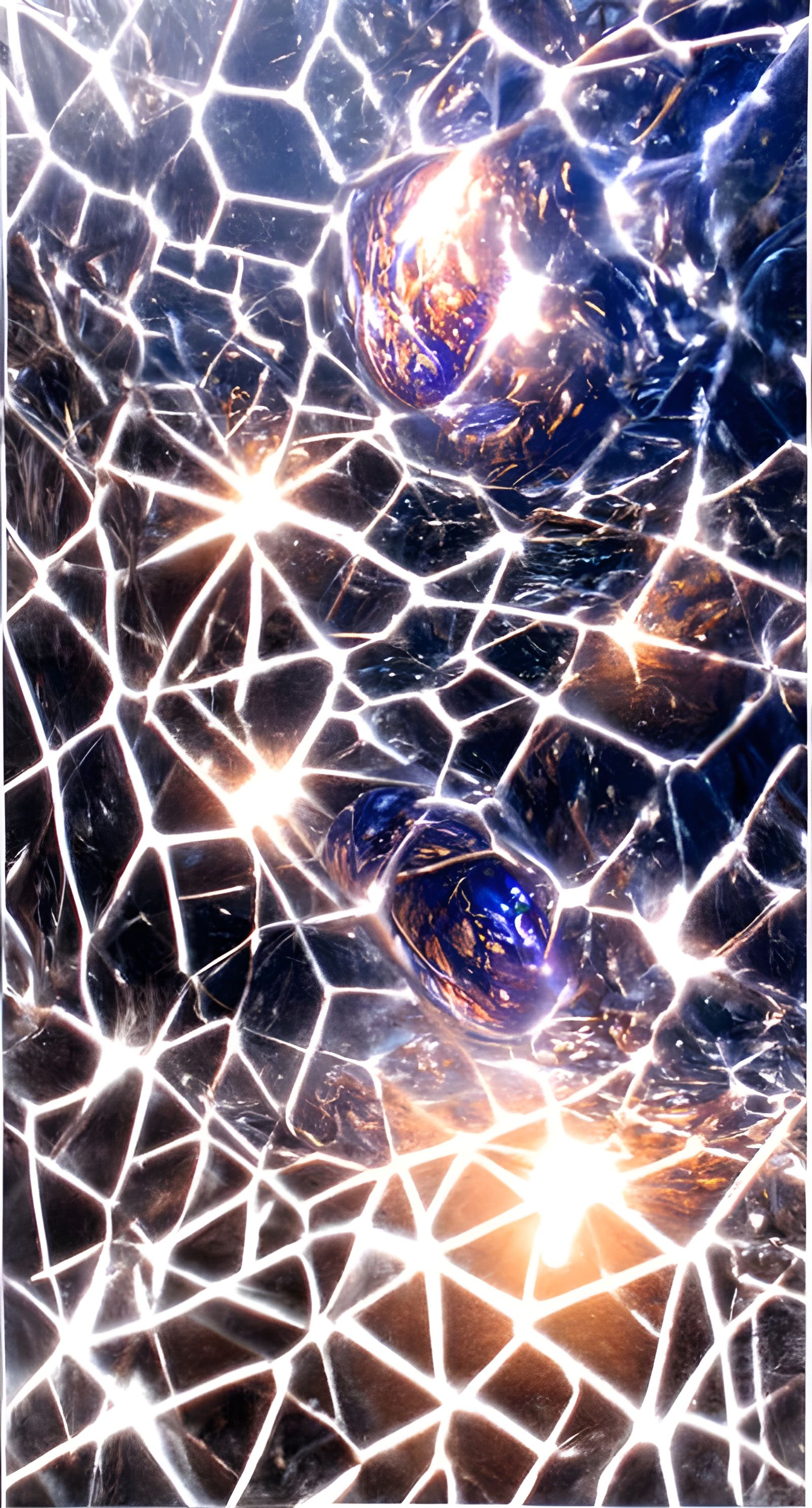 Cosmic Genesis: Hyperrealistic Galactic Concept Art