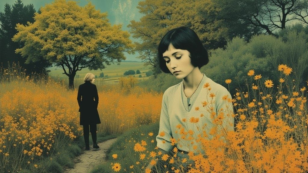 Impressionistic Transition: Summer to Autumn