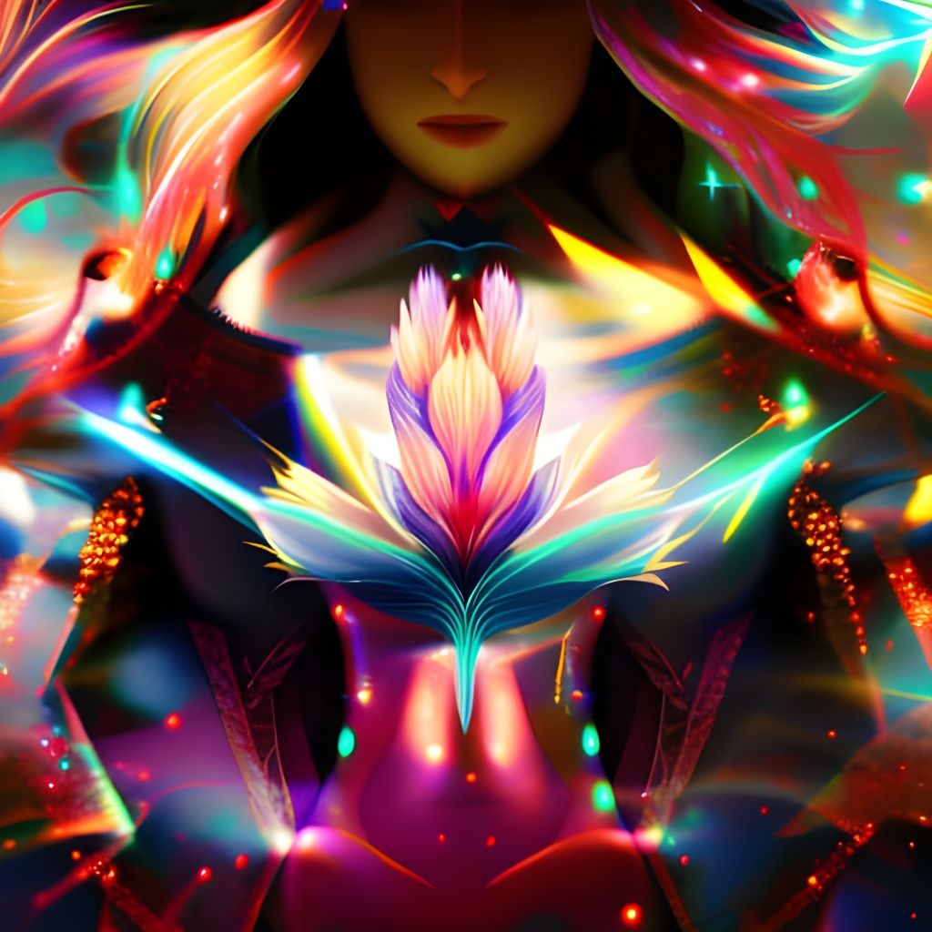 Lady of the Lake Portrait in Digital Art Style