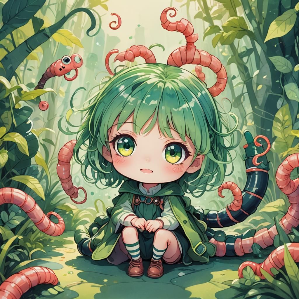 Chibi and Worms
