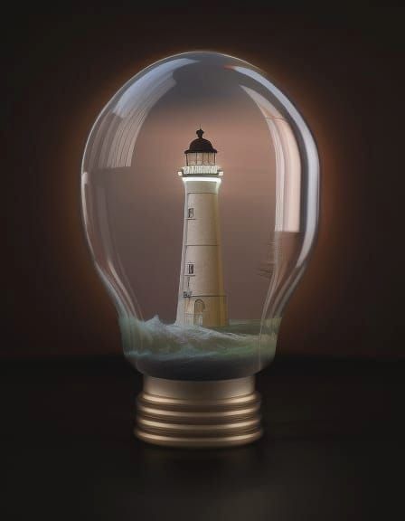 Lighthouse in a Lightbulb