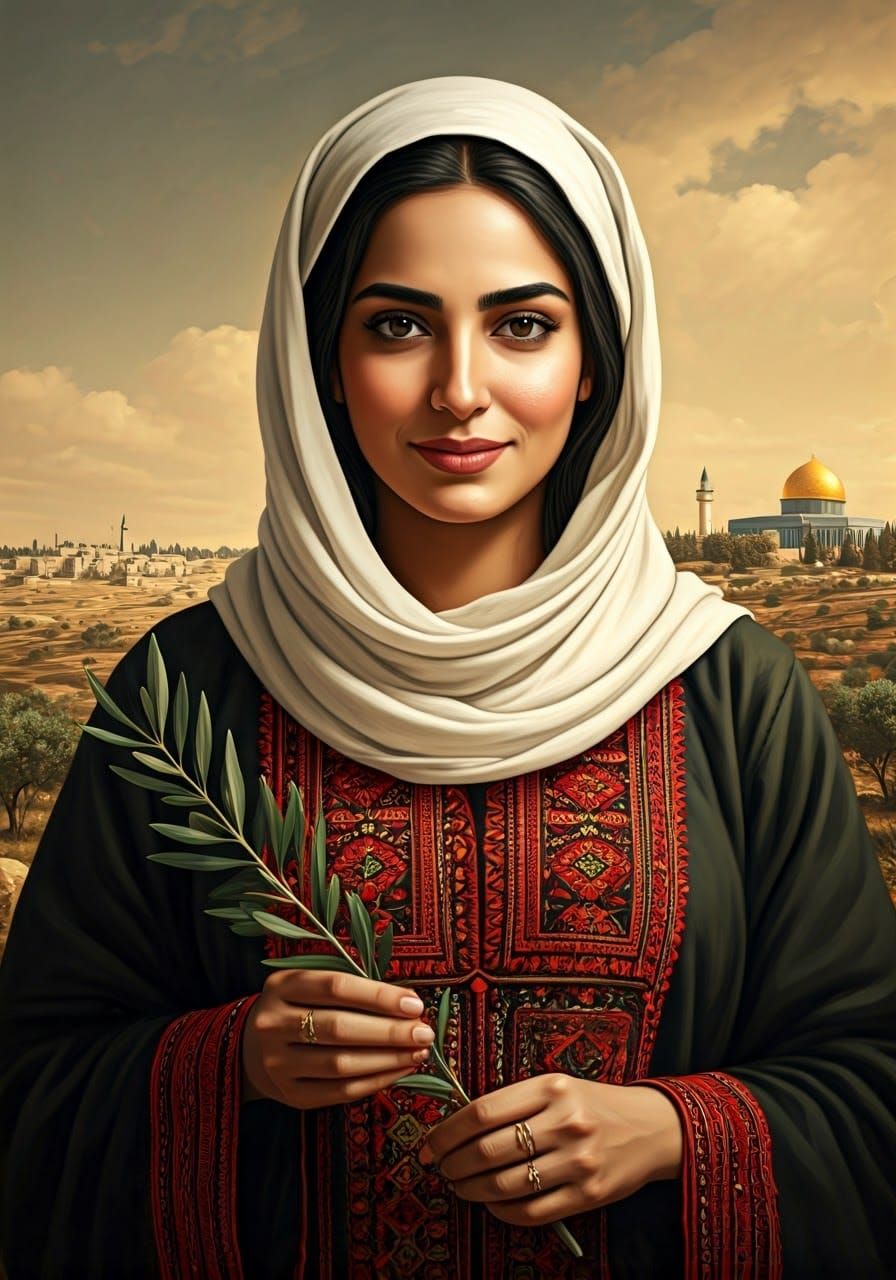 موناليزا (Mona Lisa) | 🇵🇸 (Google Imagen 3.0)