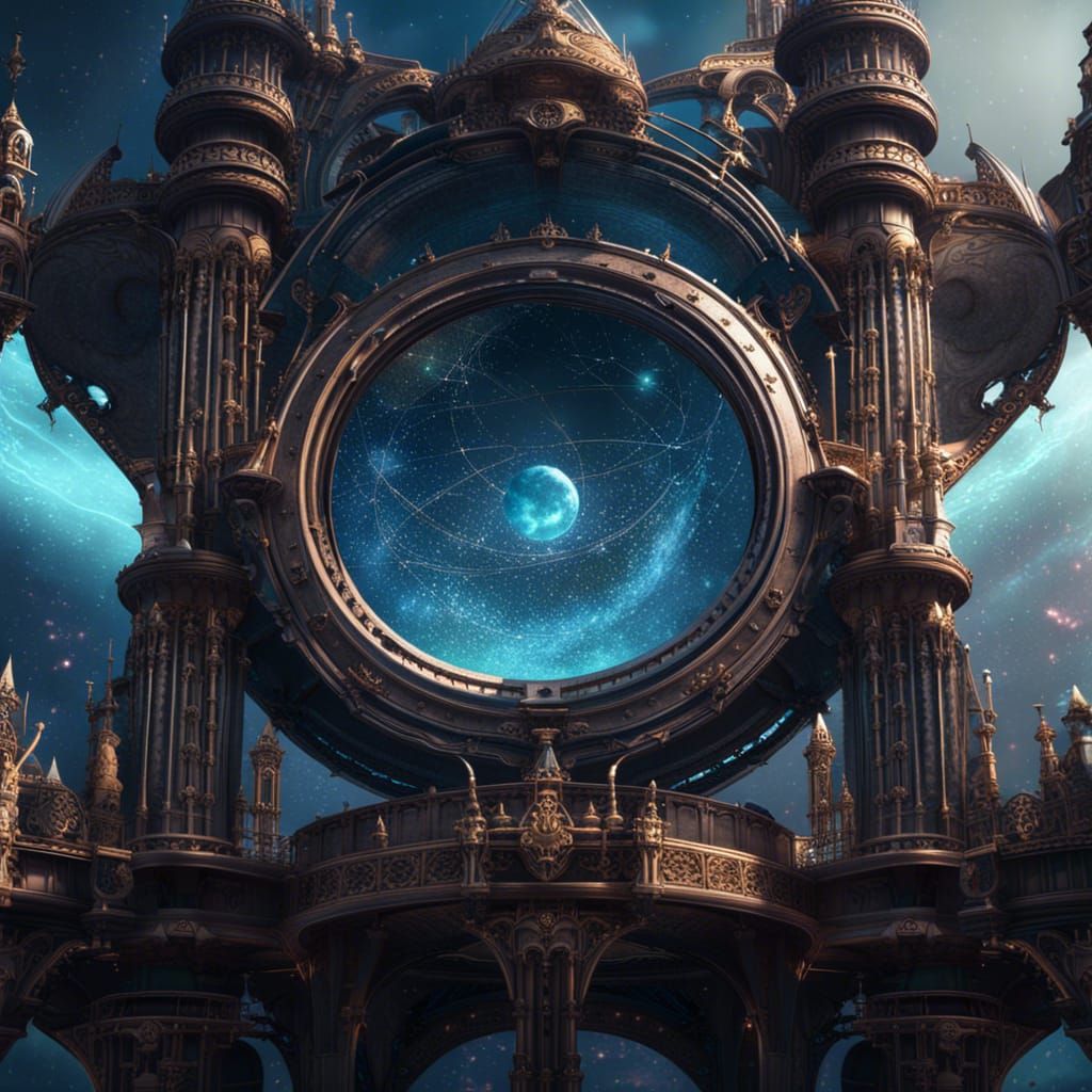 Libra in 3D Gothic Fantasy Style