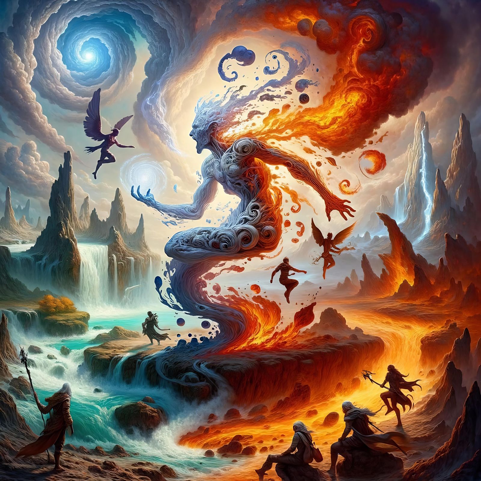 Amorphion: Elemental Chaos in Limbo's Landscape