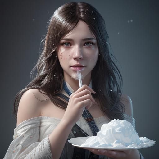 Eating Snowflakes: Hyperdetailed Portrait in Unreal Engine