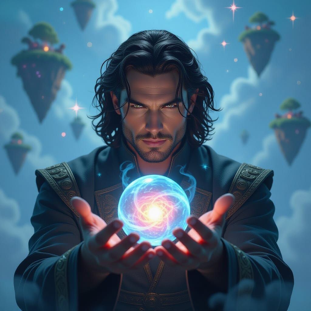 Morpheus in Dreamscape: Hyperrealistic and Intricately Detai...