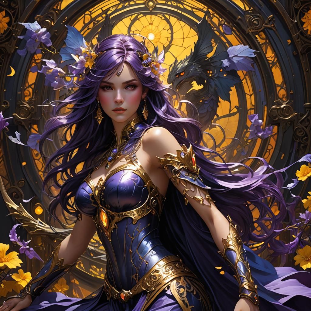 Monster's Gaze: A Dark Fantasy Concept Art