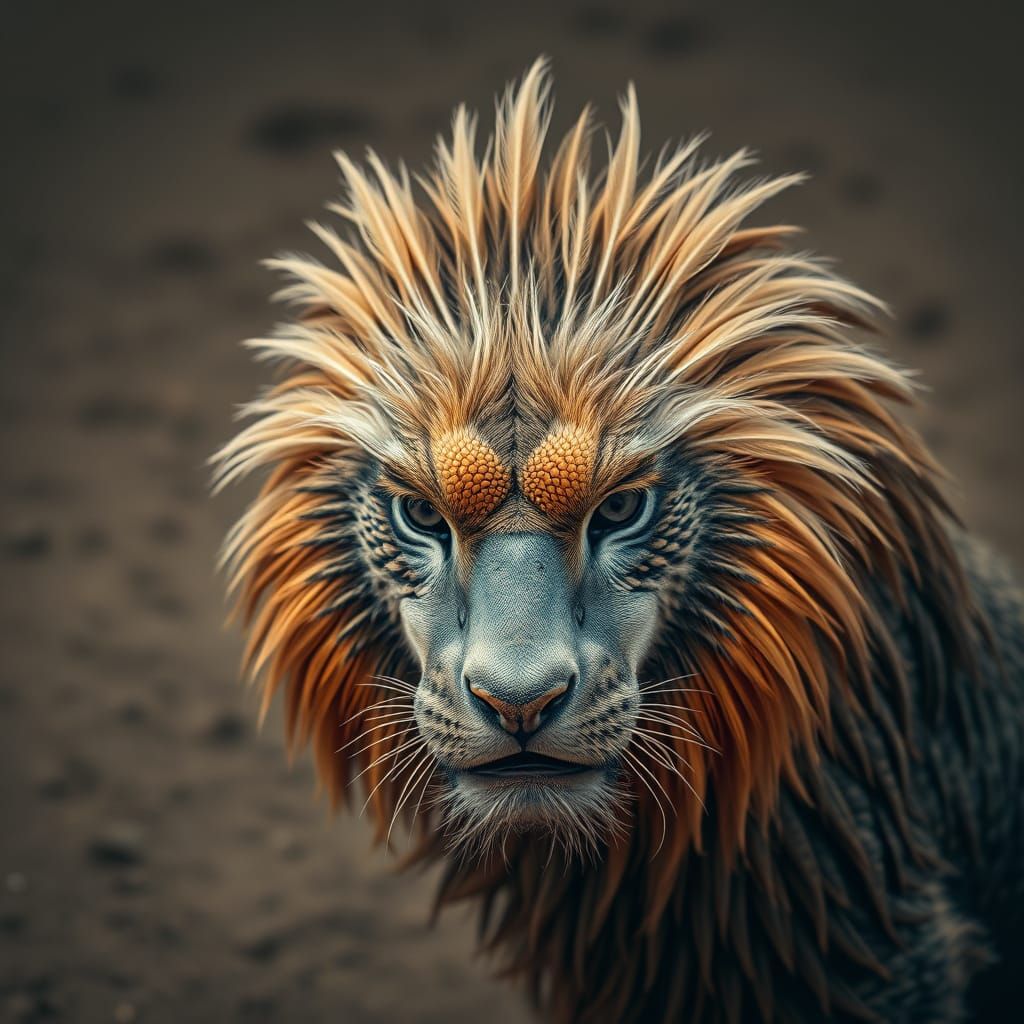 Majestic Creature in Hyper-Realistic Style