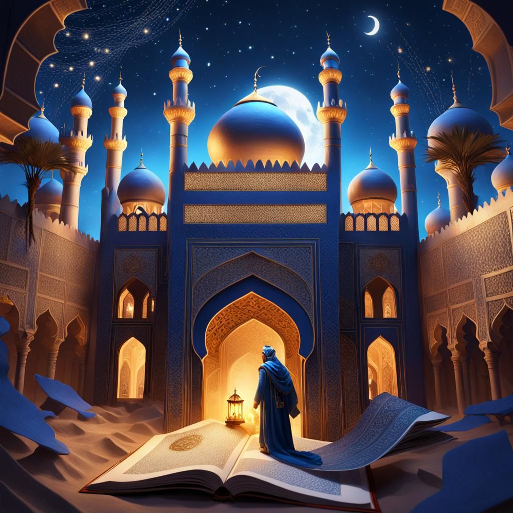 - An arabian book of fairy tales, "One thousand and one nigh...