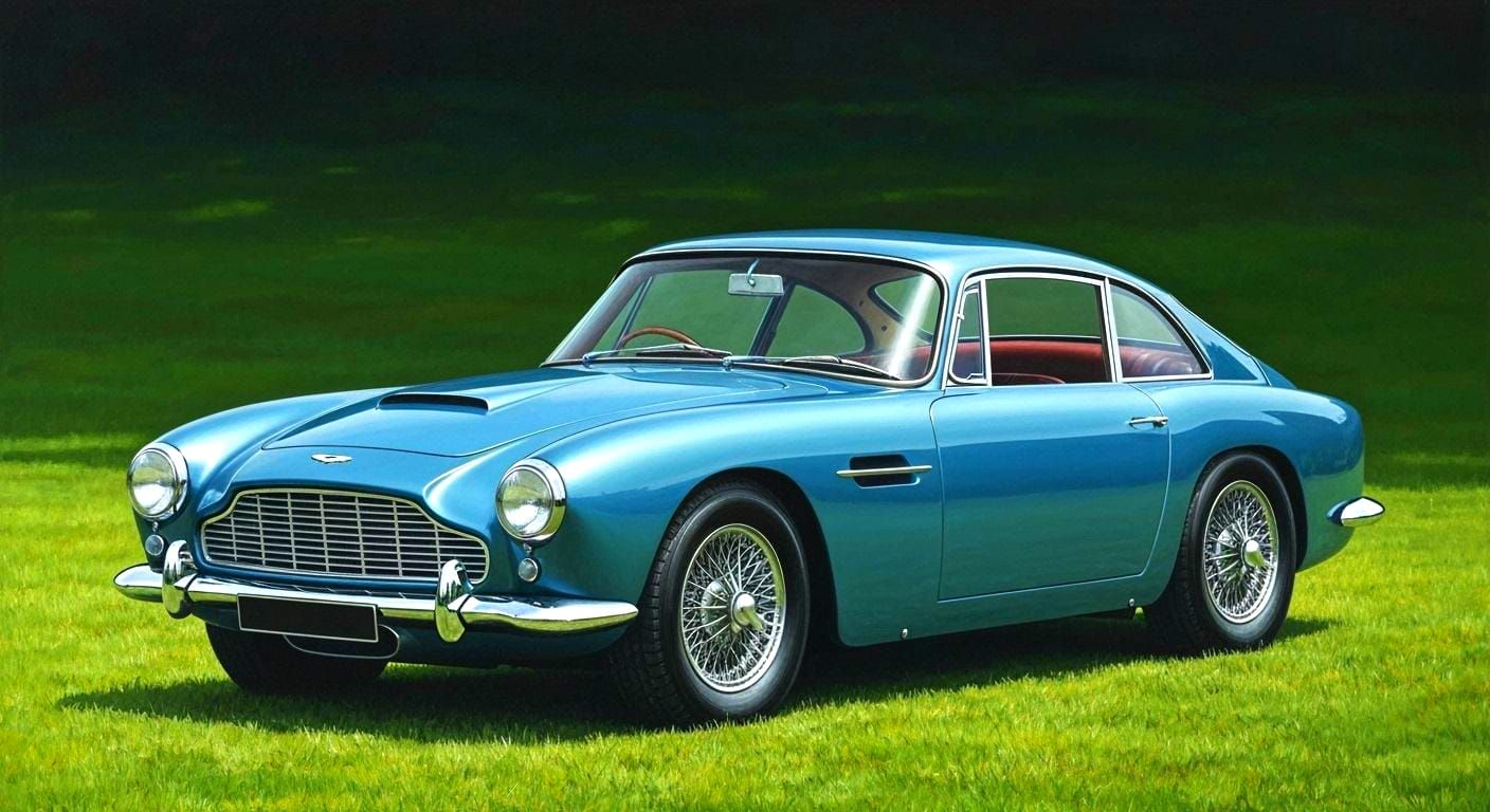 1963 Aston Martin DB4 GT Zagato in Essex Blue