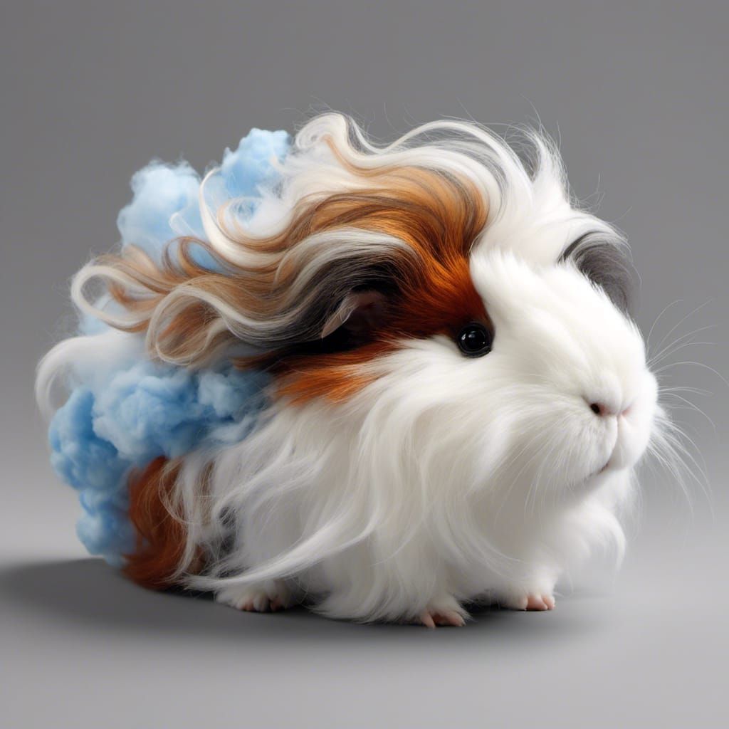 Cloud Guinea Pig: A Whimsical Animal Creation