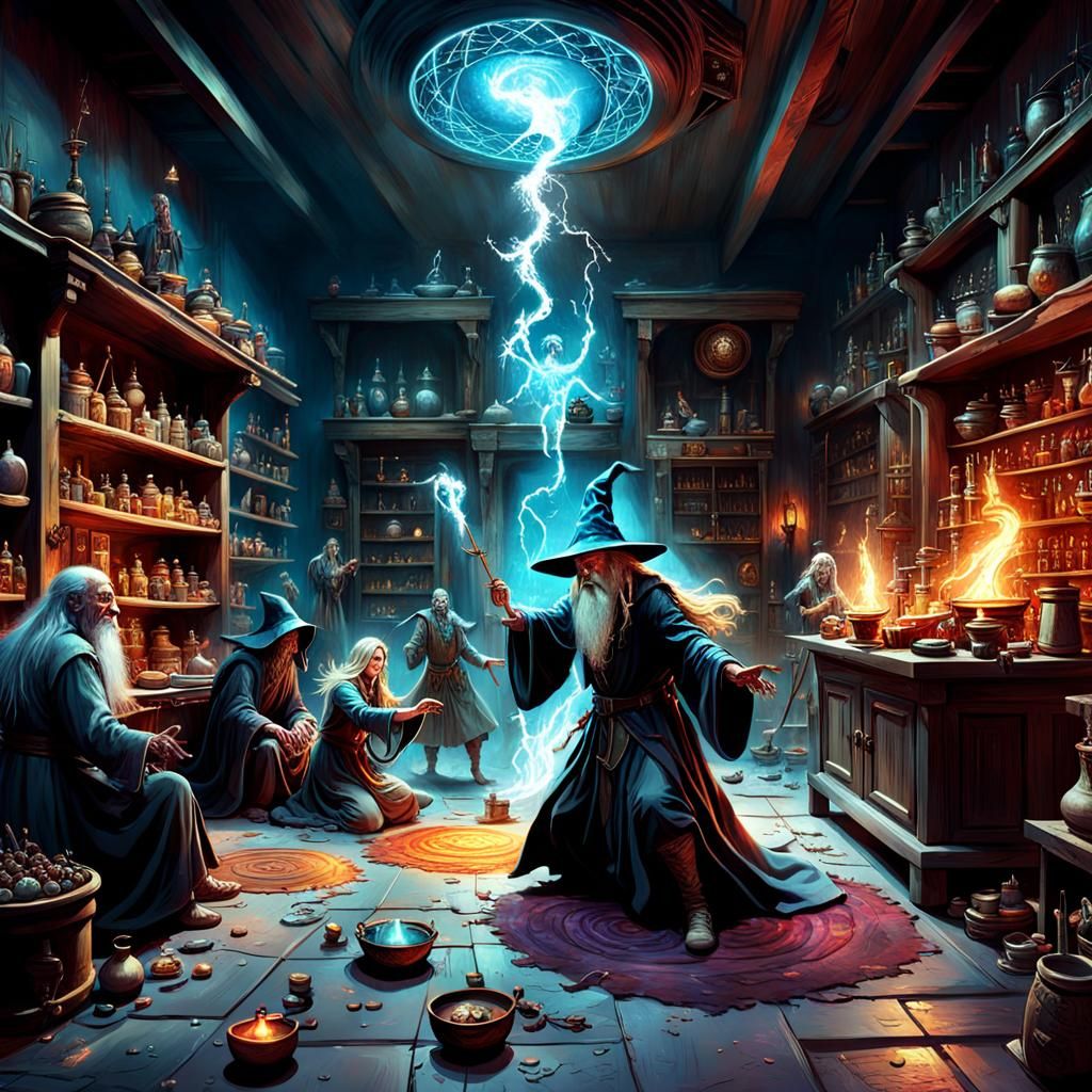 GANDALF IS TRYING A NEW SPELL, YOU BETTER WATCH YOURSELF, SO...