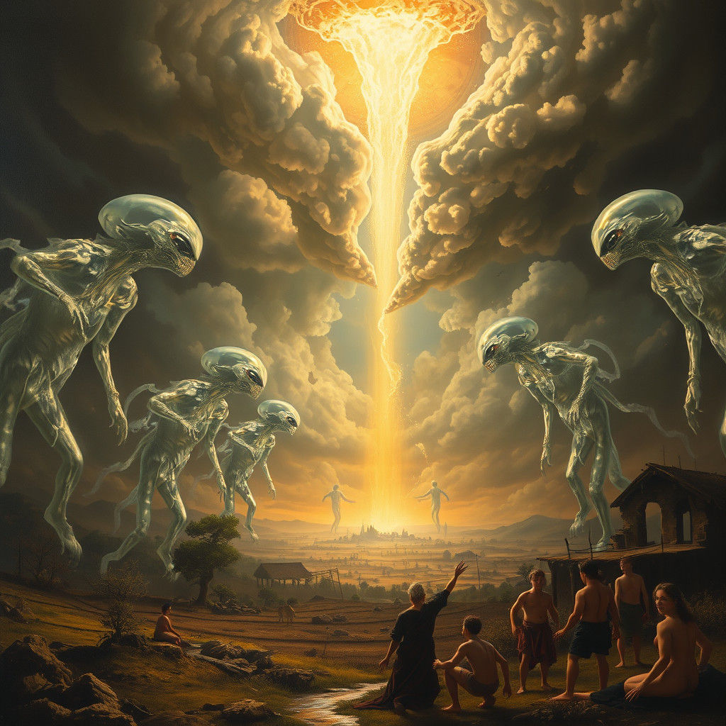 Baroque Alien Invasion: A Celestial Rupture