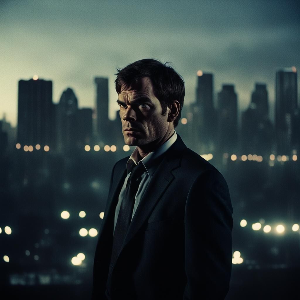 Suave Detective Basks in Warm Glow of City Lights