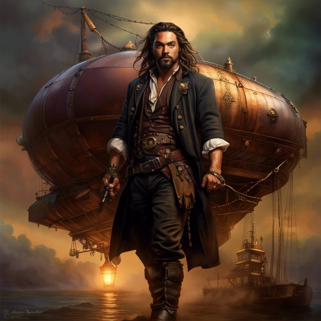 Cpt. Jason Mamoa, Airship Pirate