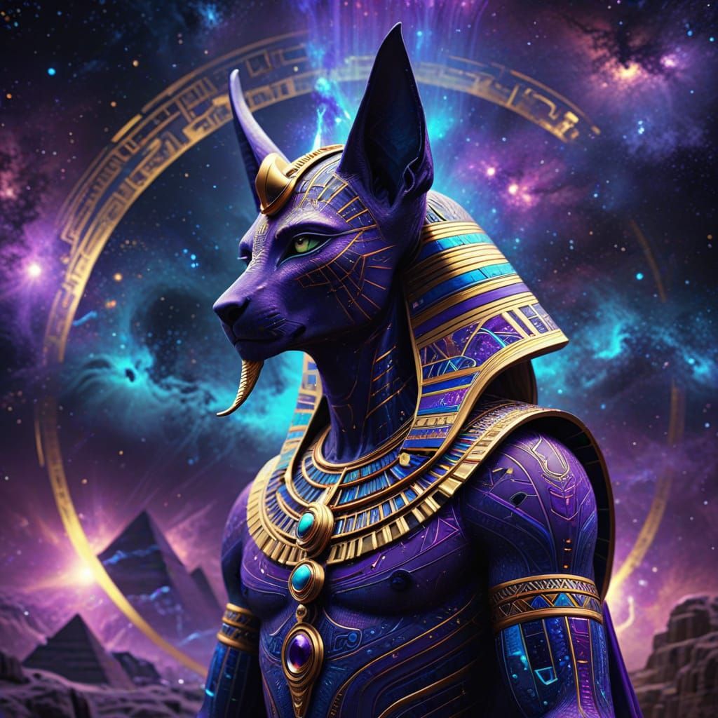 Cosmic Anubis in Sacred Geometry