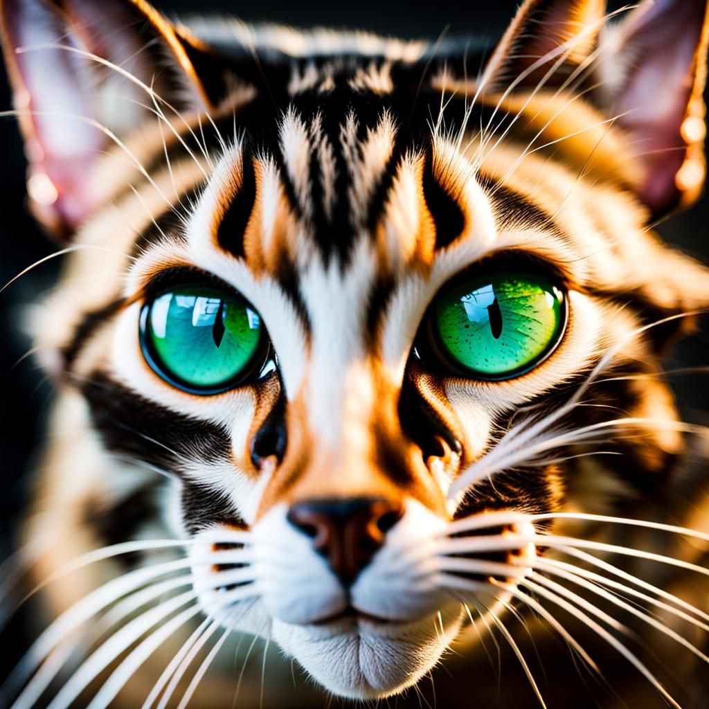 Loki Laufeison Cat Transformation: Professional Photography