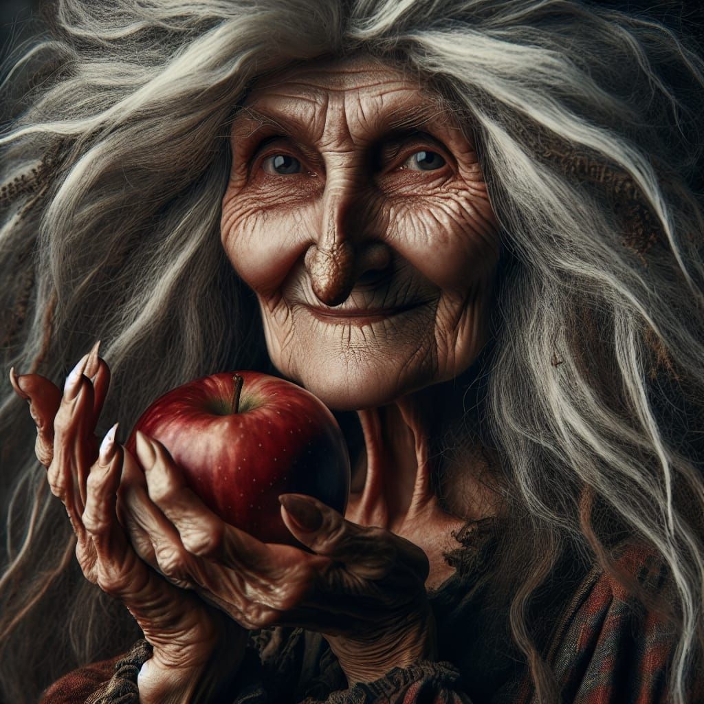 'Can I tempt you to an apple?'