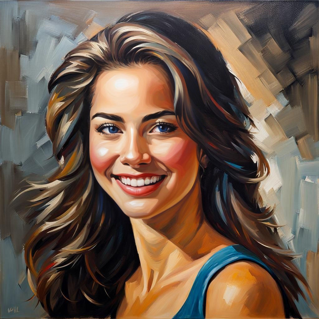 Simple Dark Blue Background Generated by AI