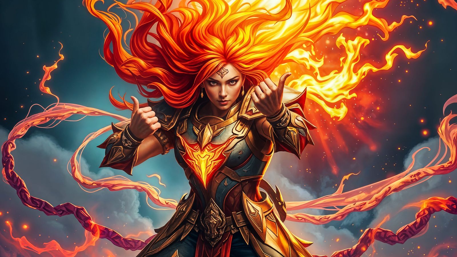 Surreal Valentine's Day Scene in Vibrant Hyper Color