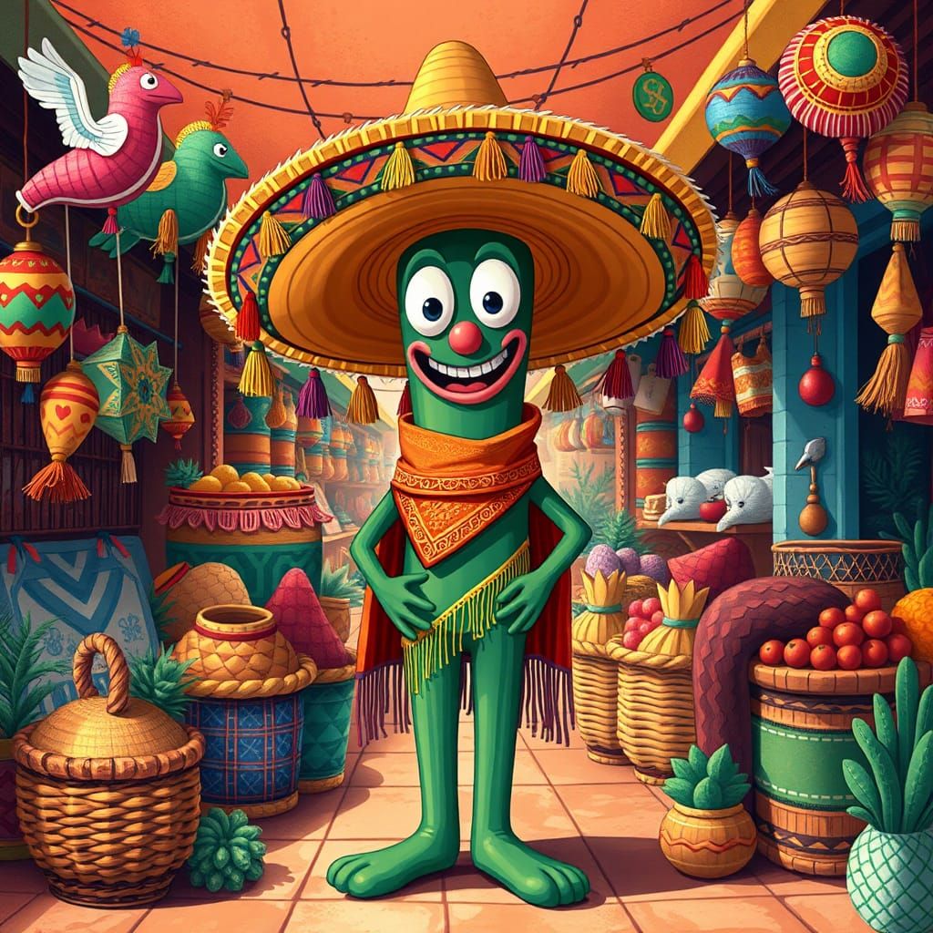 Gumby's Mexican Adventure: A Folk Art Fiesta
