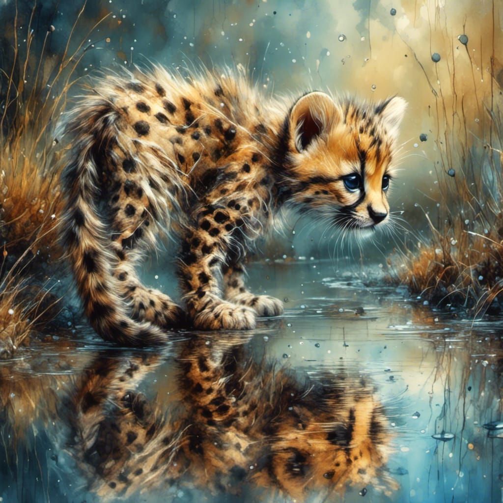 Soggy cheetah