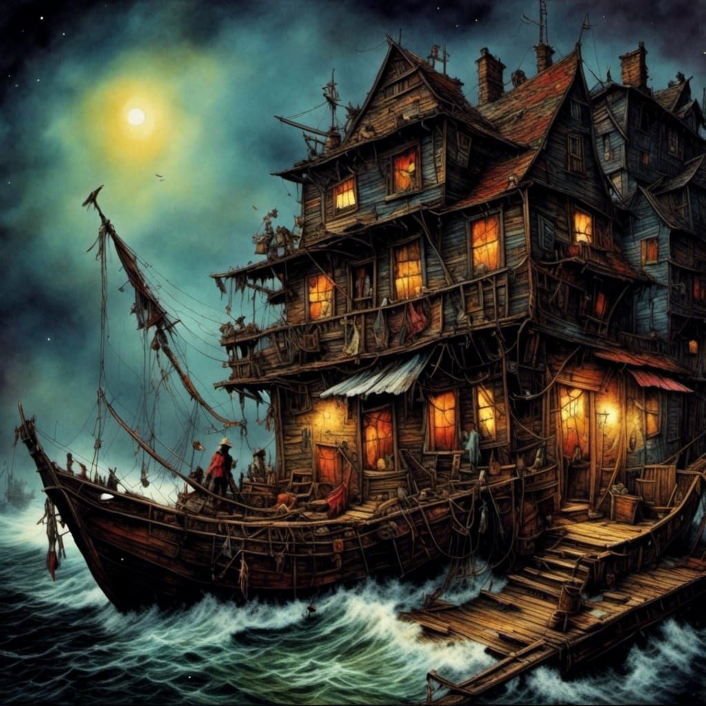 Drunken Sailor in a Pirate Masterpiece