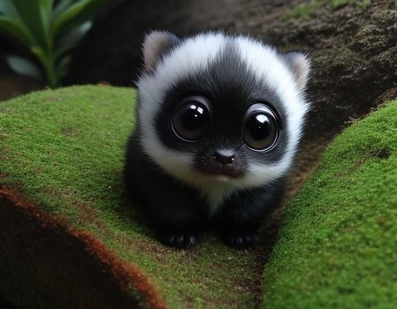 Cute Alien Animal Ecosystems Close Up