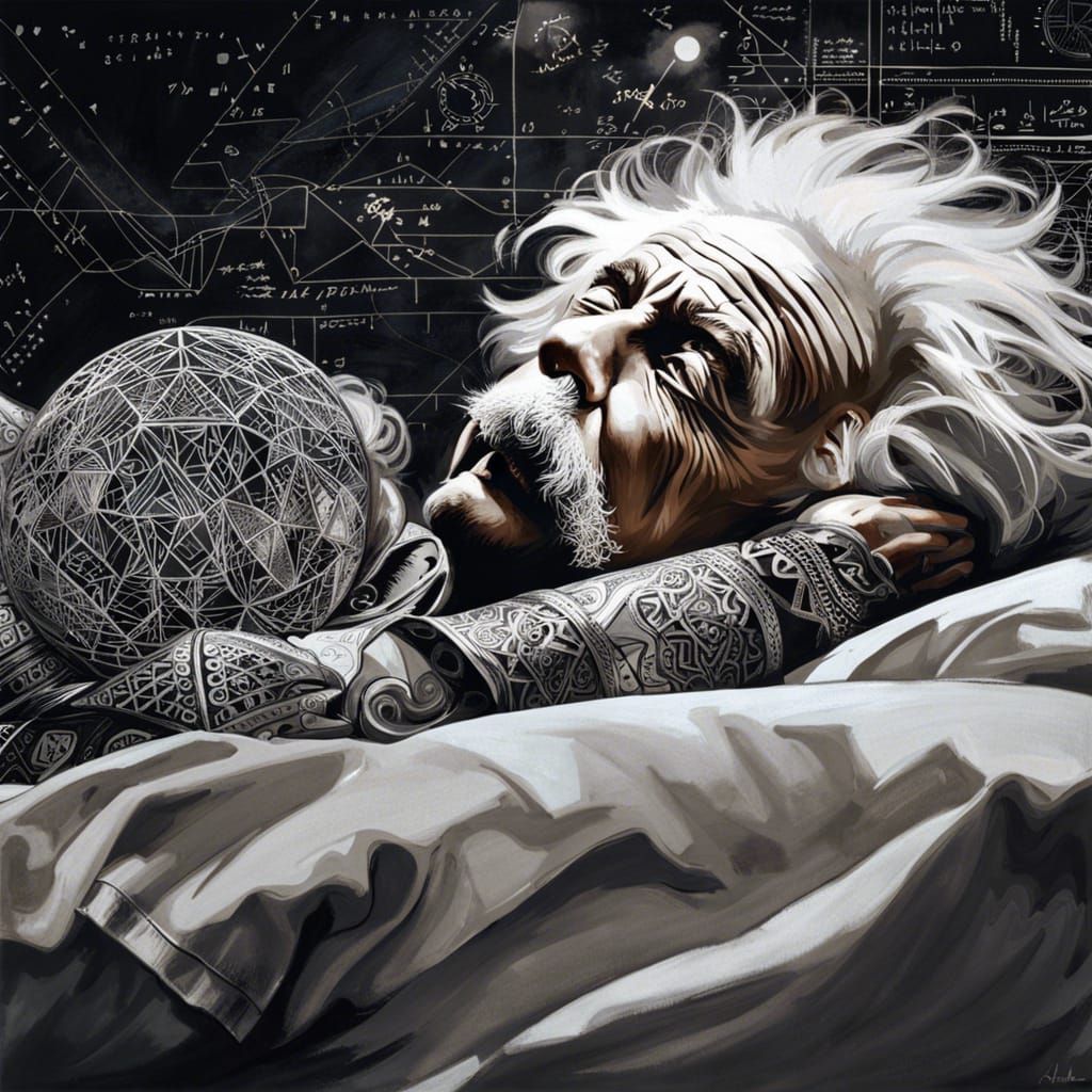 Einstein's Dream: Mathematical Formulas in the Air