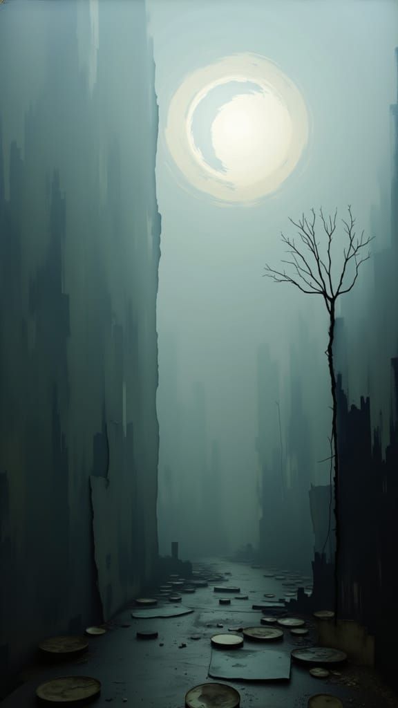 Mystical Being in Dreamlike 3D Concept Art