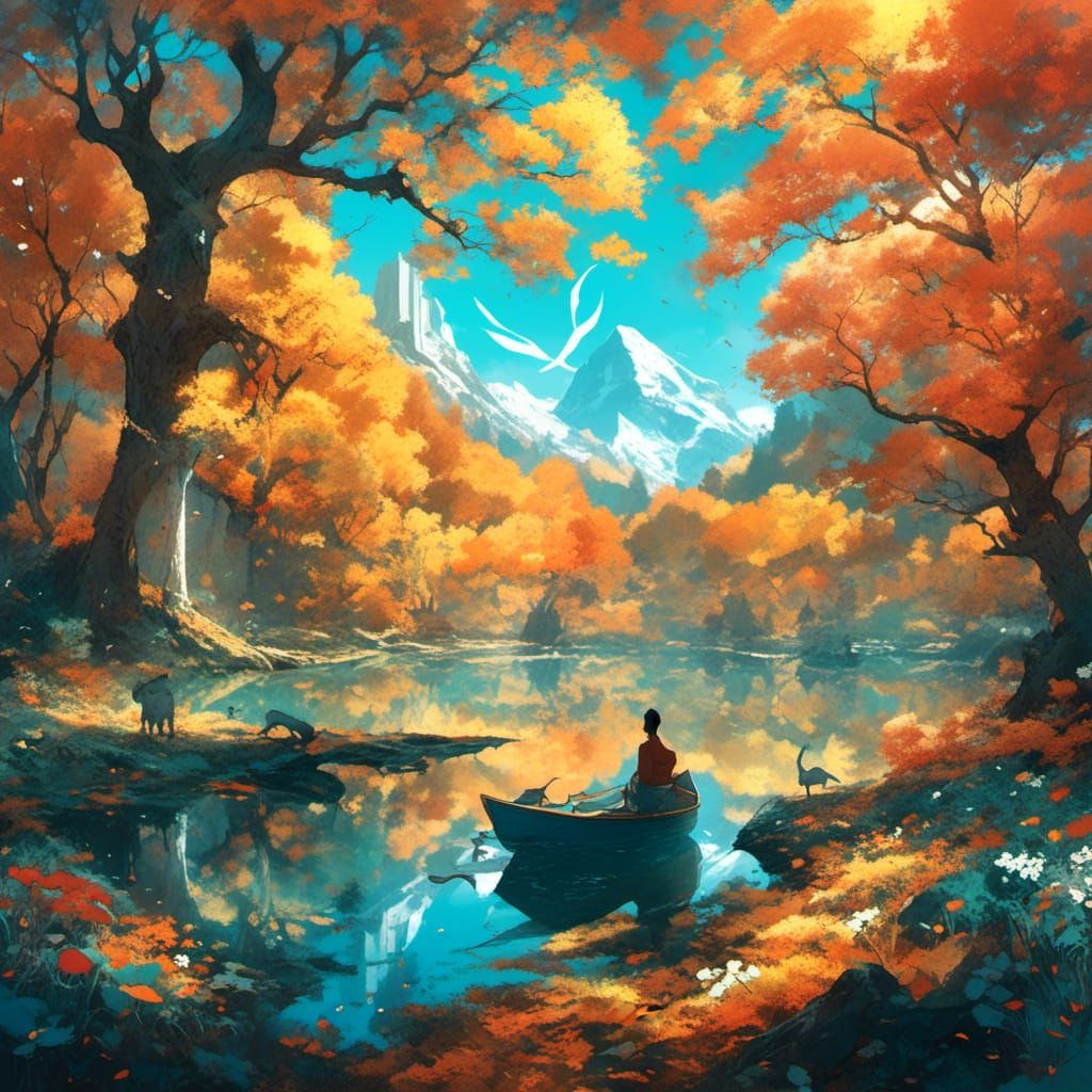 An AI vision of a Perfect Day