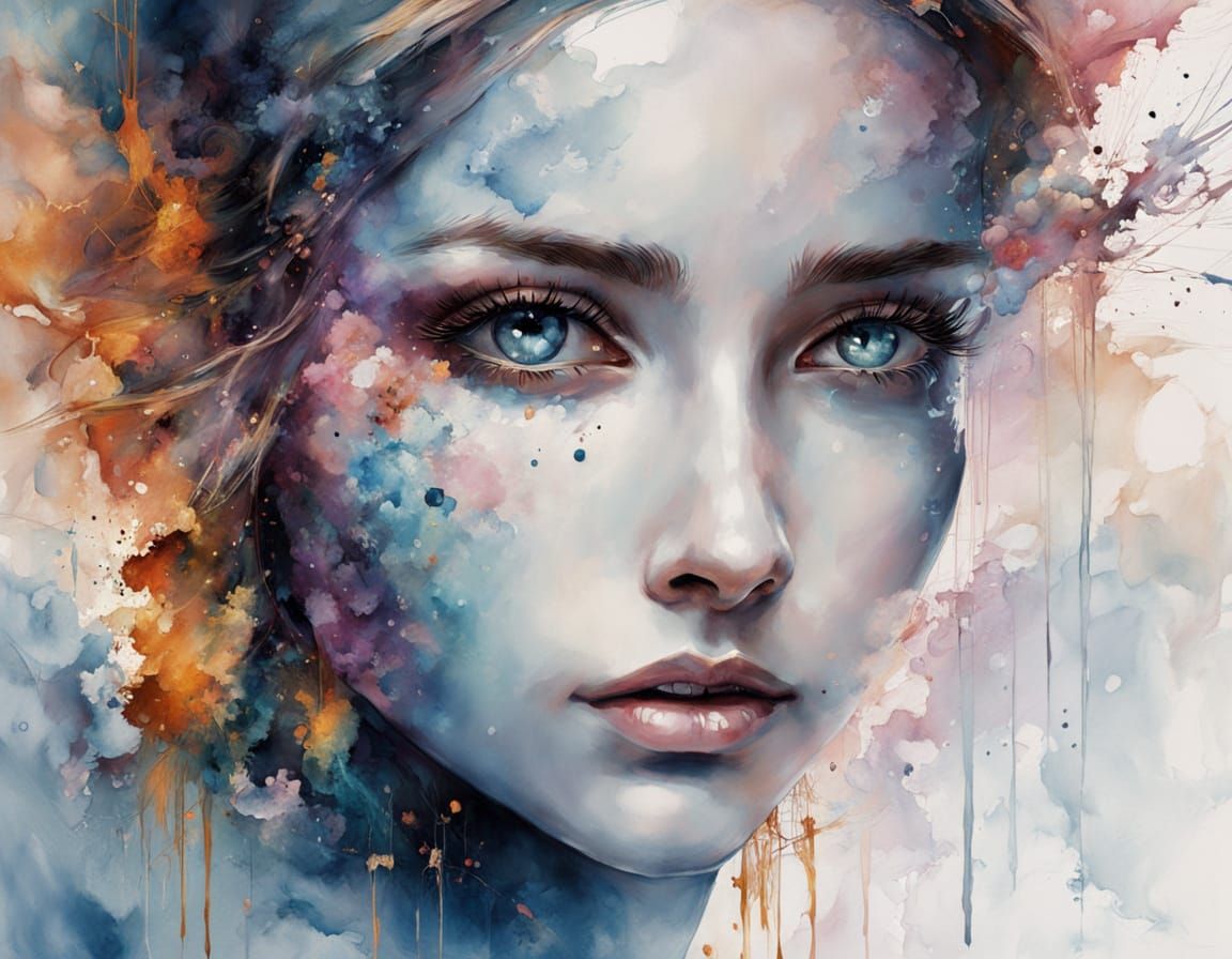 Ethereal Pisces Dreamscape in Impressionist Style