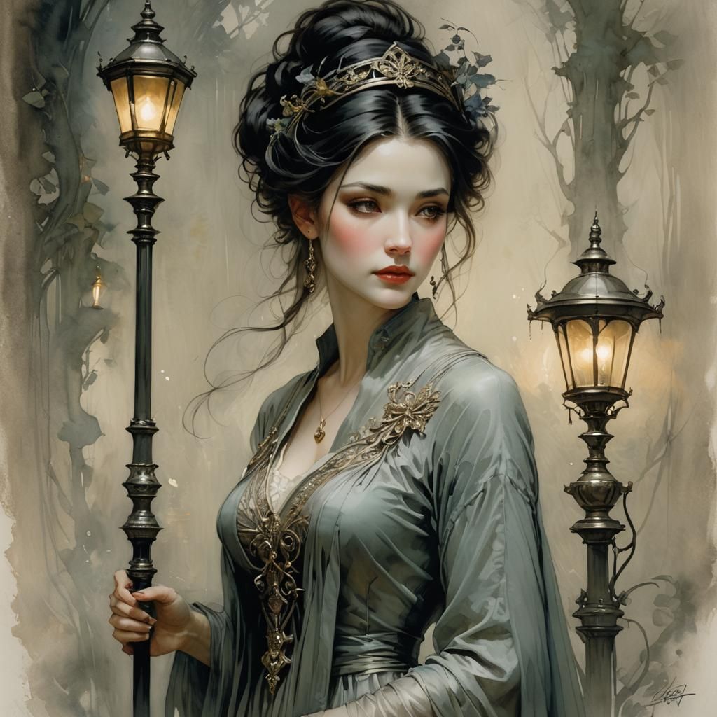 The old lamp-lighter