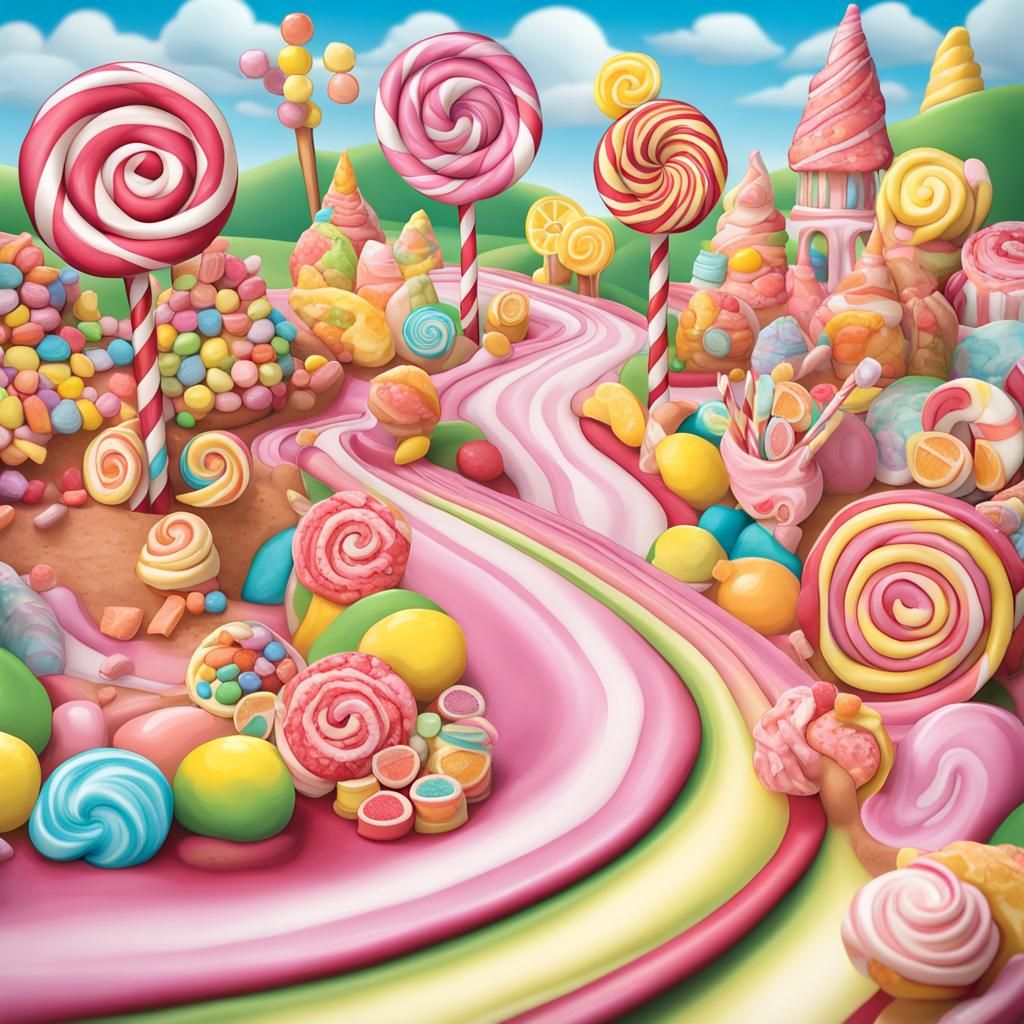 A Fantastical Candy Wonderland of Sweets