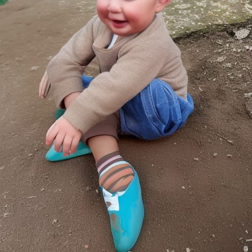 AI Generated Image of a Boy