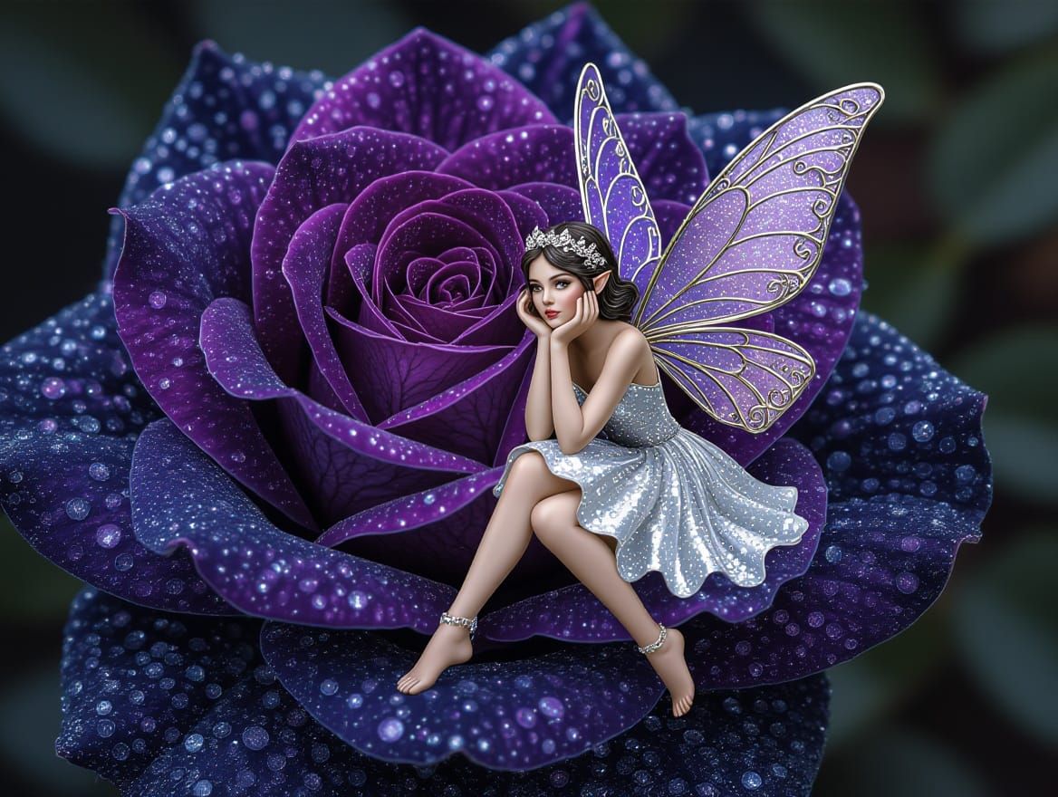 I wonder I wonder if anyone knows who lives in the heart of this velvety rose 🌹